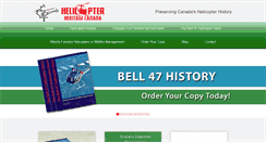 Desktop Screenshot of helicopterheritagecanada.com